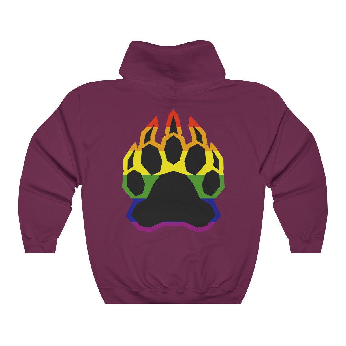 Pride Bear - Hoodie Hoodie Wexon Maroon S 