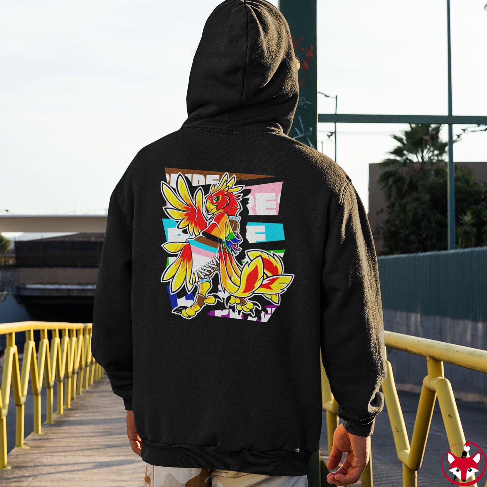 Progress Pride Axel Phoenix - Hoodie Hoodie Artworktee 