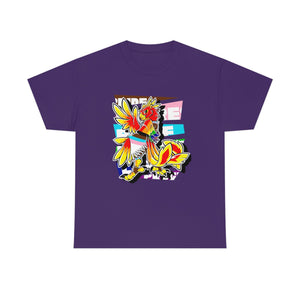 Progress Pride Axel Phoenix - T-Shirt T-Shirt Artworktee Purple S 