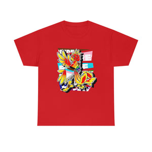Progress Pride Axel Phoenix - T-Shirt T-Shirt Artworktee Red S 