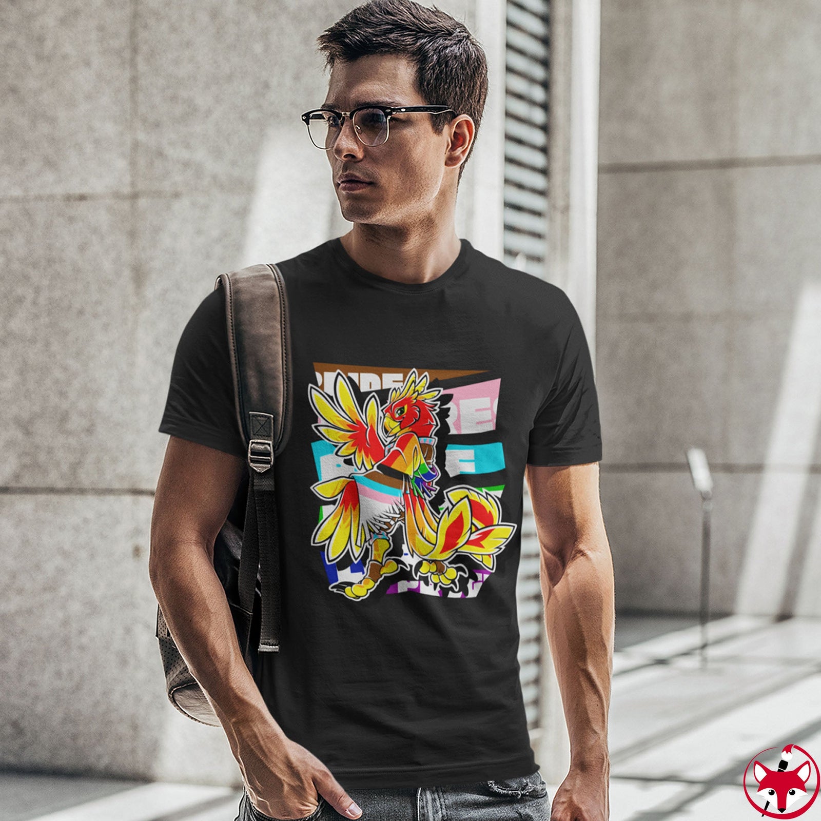 Progress Pride Axel Phoenix - T-Shirt T-Shirt Artworktee 