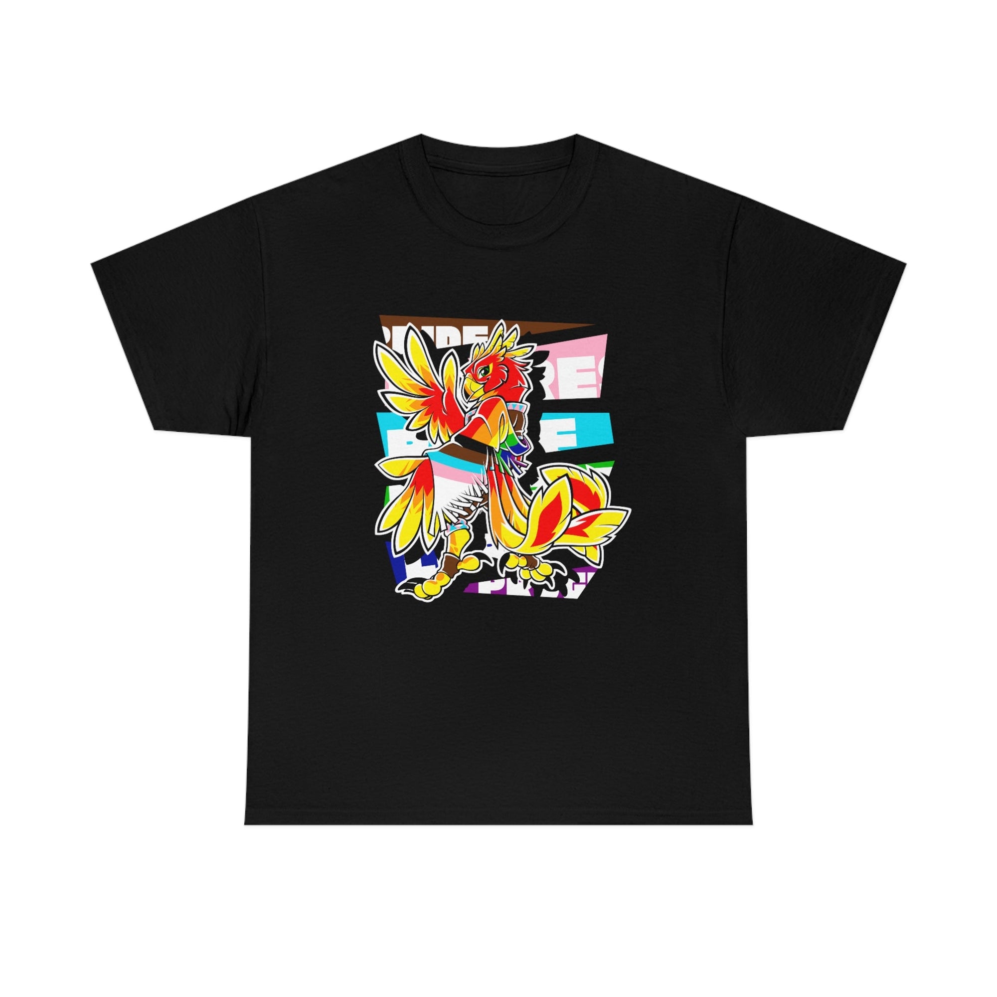 Progress Pride Axel Phoenix - T-Shirt T-Shirt Artworktee Black S 