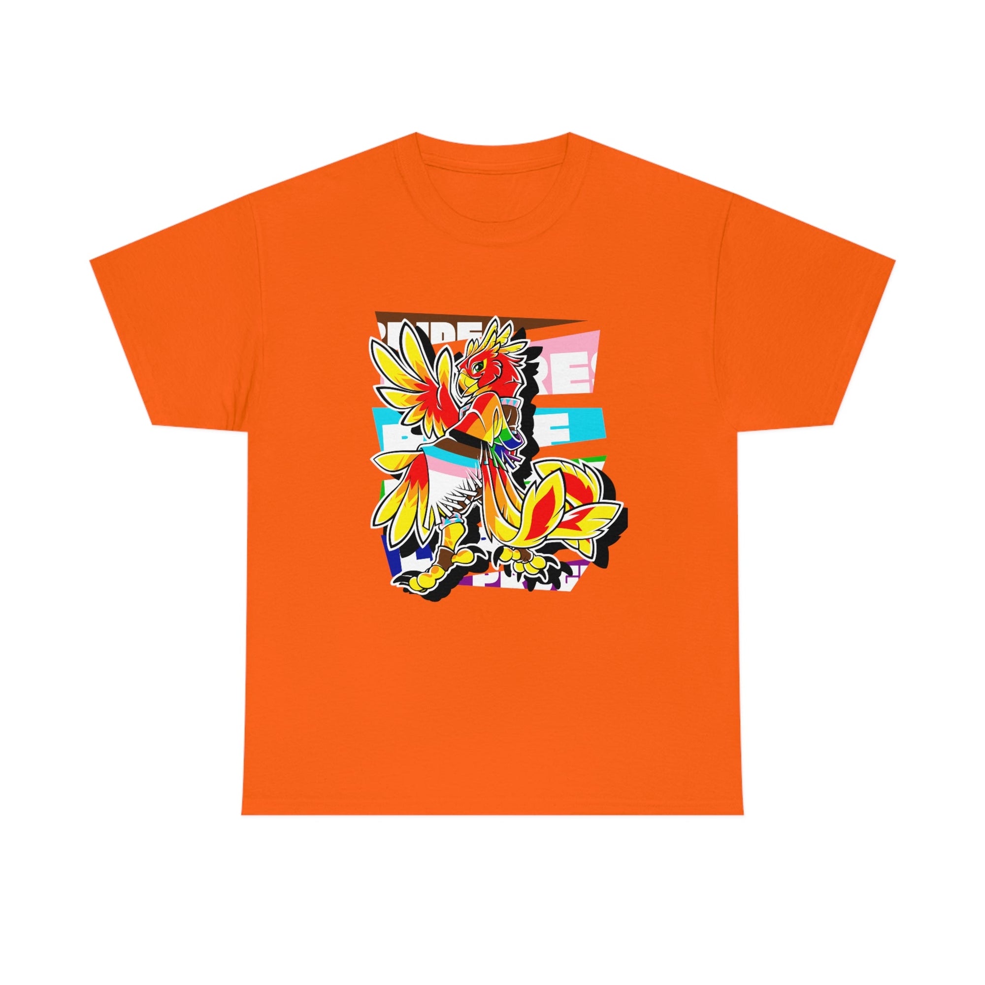 Progress Pride Axel Phoenix - T-Shirt T-Shirt Artworktee Orange S 