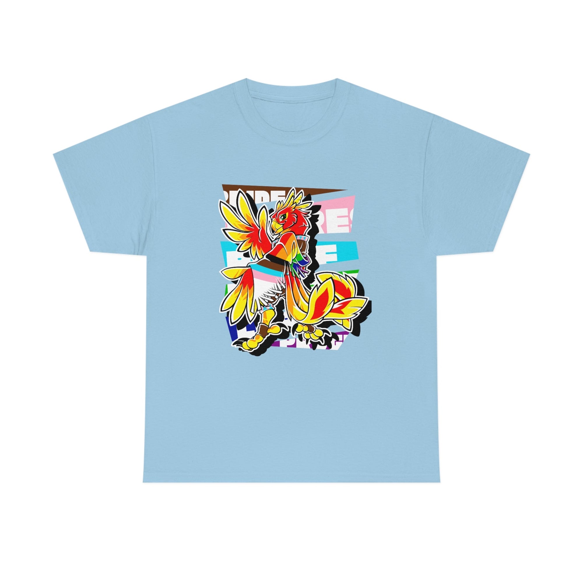 Progress Pride Axel Phoenix - T-Shirt T-Shirt Artworktee Light Blue S 