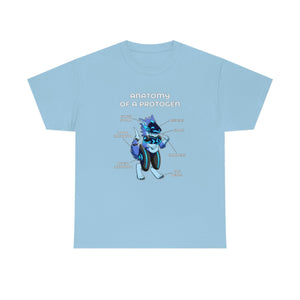 Protogen Blue - T-Shirt T-Shirt Artworktee Light Blue S 