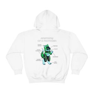 Protogen Green - Hoodie Hoodie Artworktee White S 