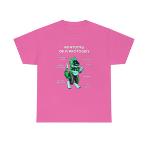 Protogen Green - T-Shirt T-Shirt Artworktee Pink S 