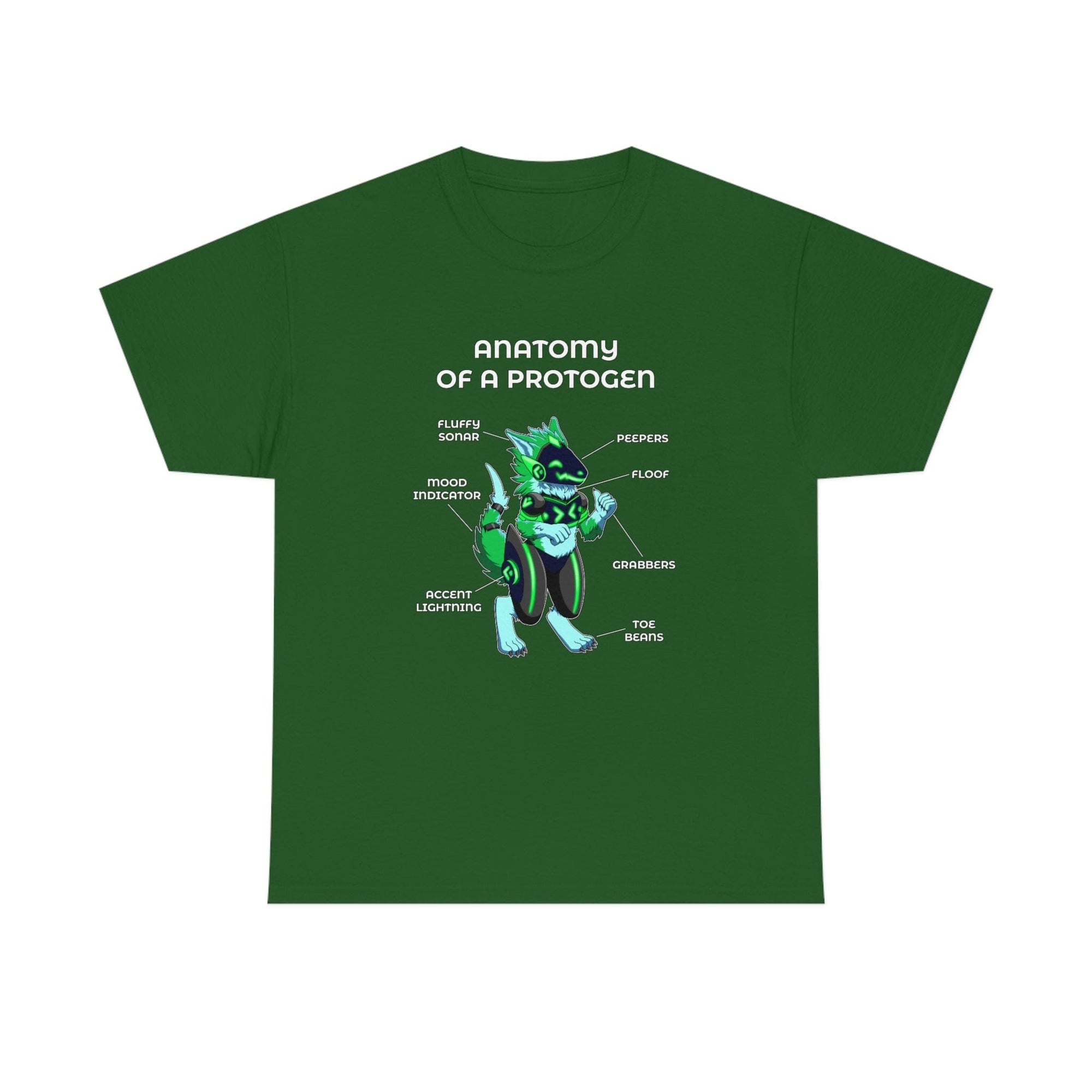 Protogen Green - T-Shirt T-Shirt Artworktee Green S 