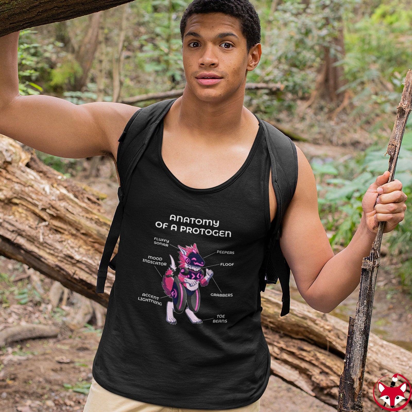 Protogen Pink - Tank Top Tank Top Artworktee 