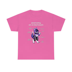 Protogen Purple - T-Shirt T-Shirt Artworktee Pink S 