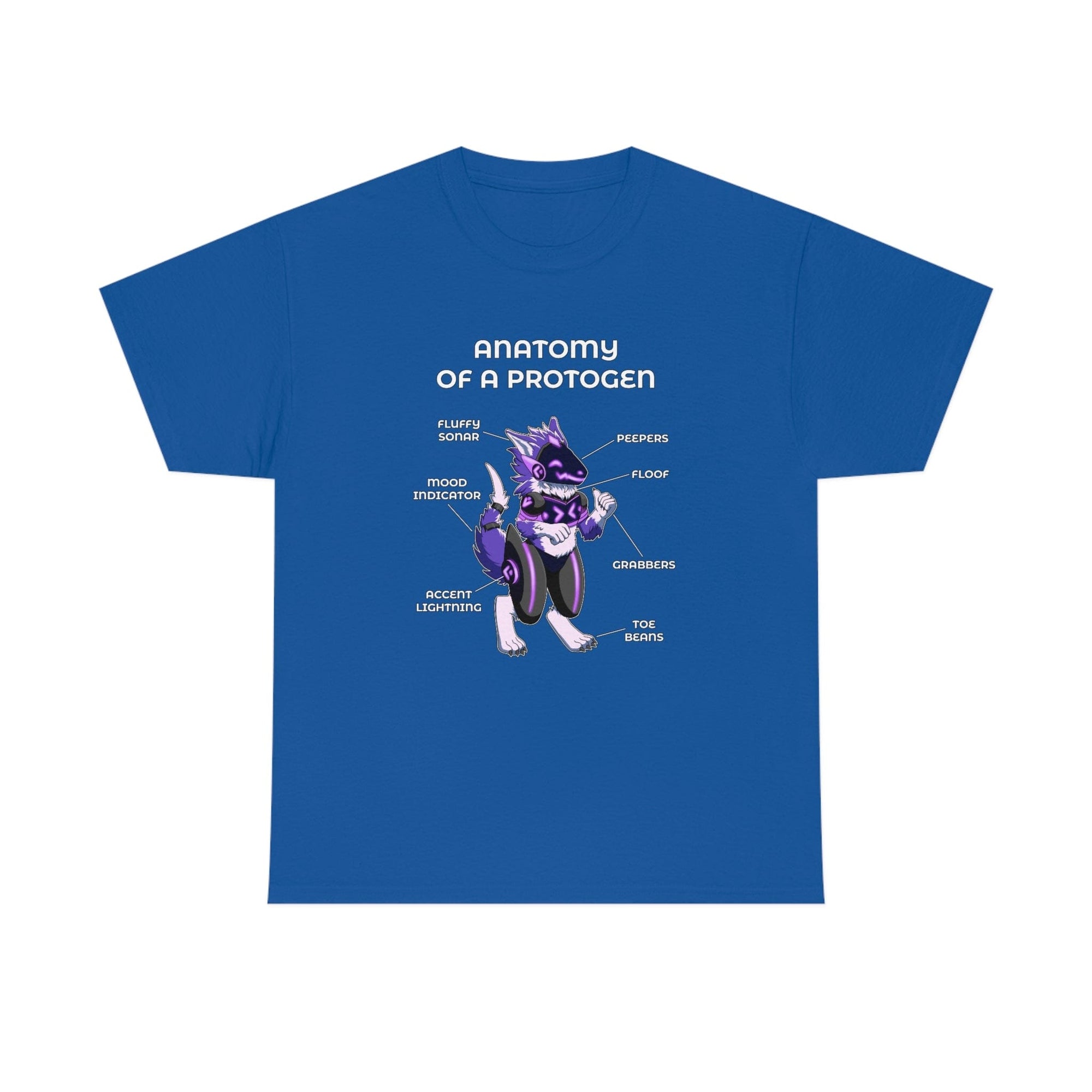 Protogen Purple - T-Shirt T-Shirt Artworktee Royal Blue S 