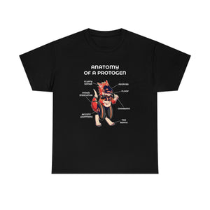 Protogen Red - T-Shirt T-Shirt Artworktee Black S 