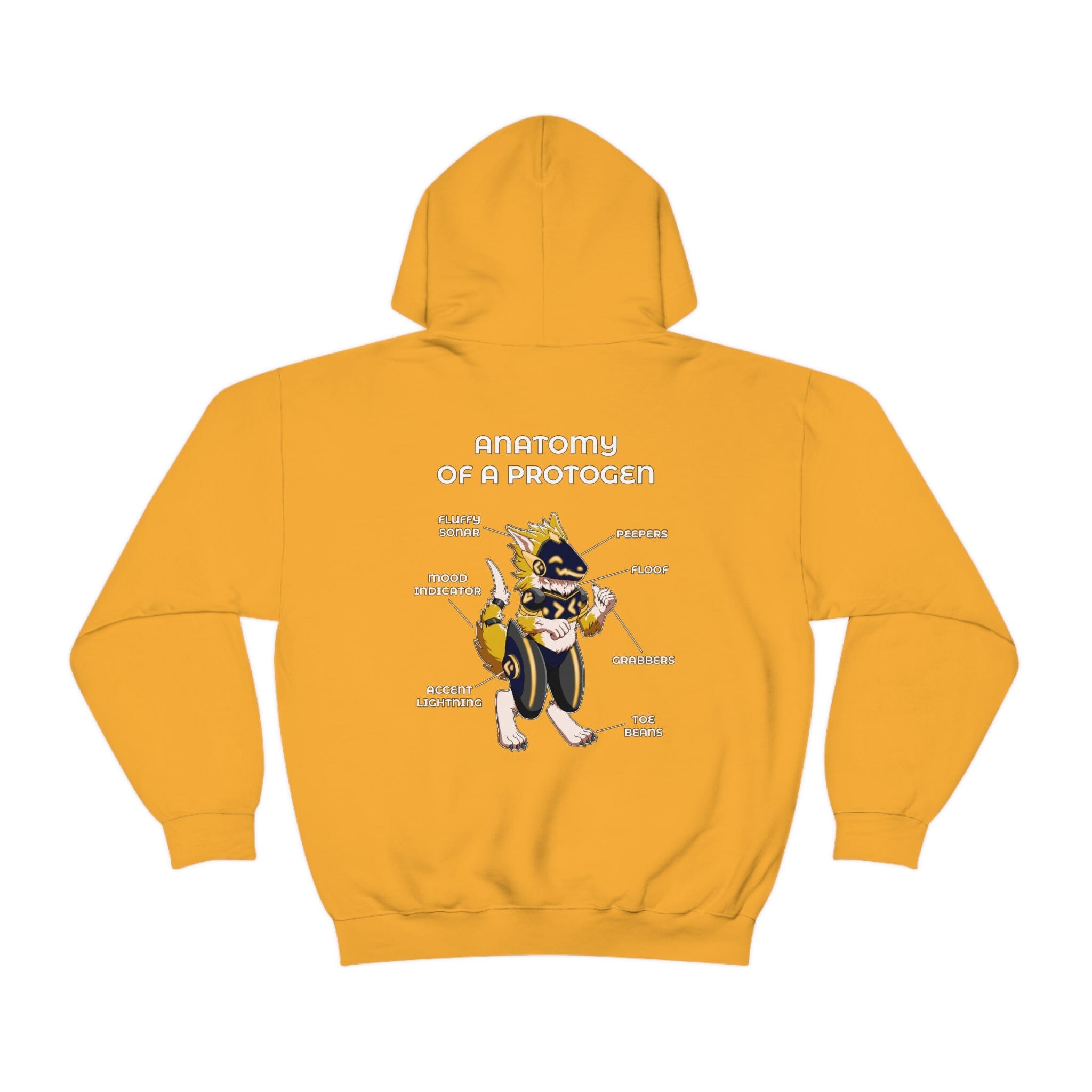 Protogen Yellow Hoodie