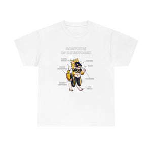 Protogen Yellow - T-Shirt T-Shirt Artworktee White S 