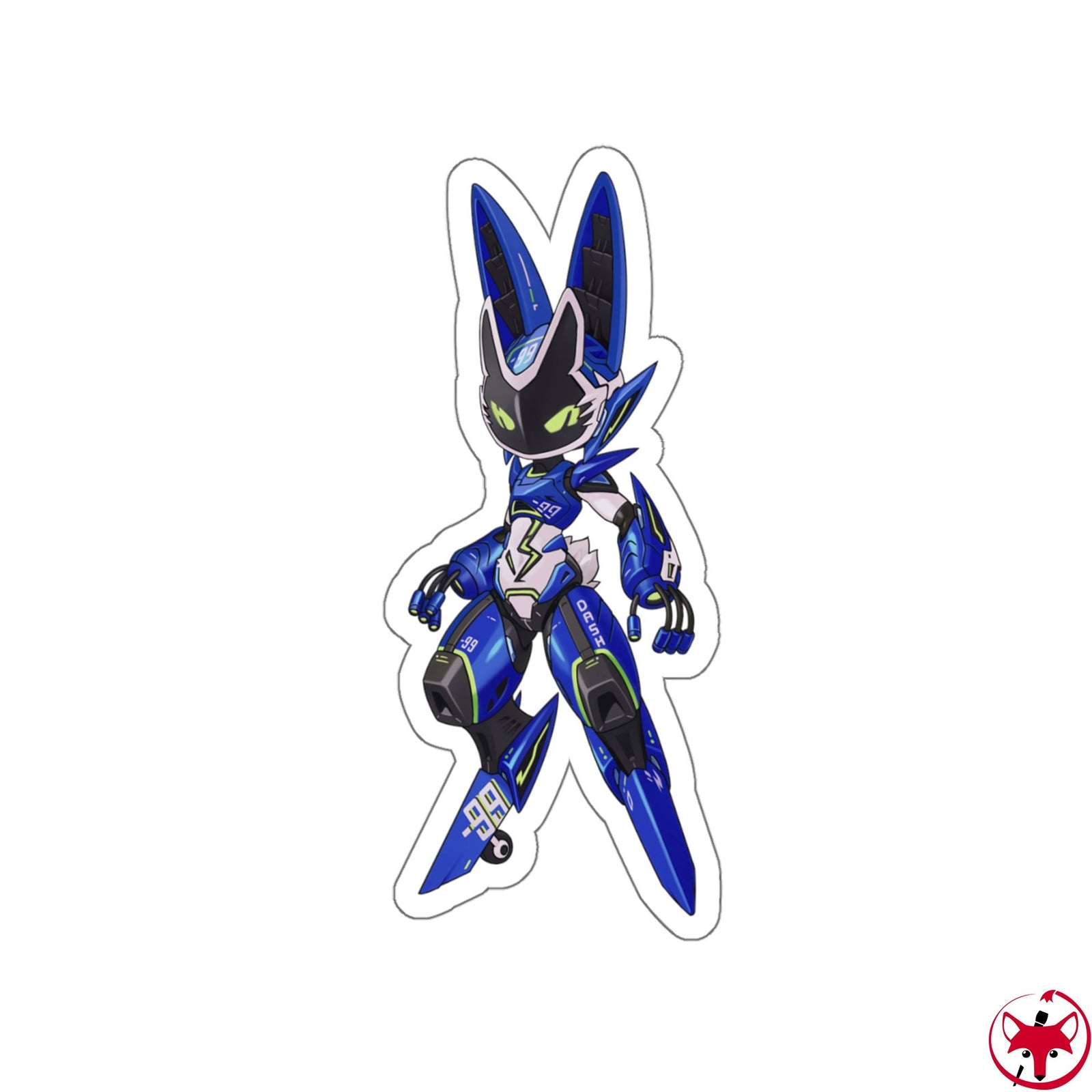 Rabbizorg Hero-Dash99 - Sticker Sticker Lordyan A Pack of 3 stickers 