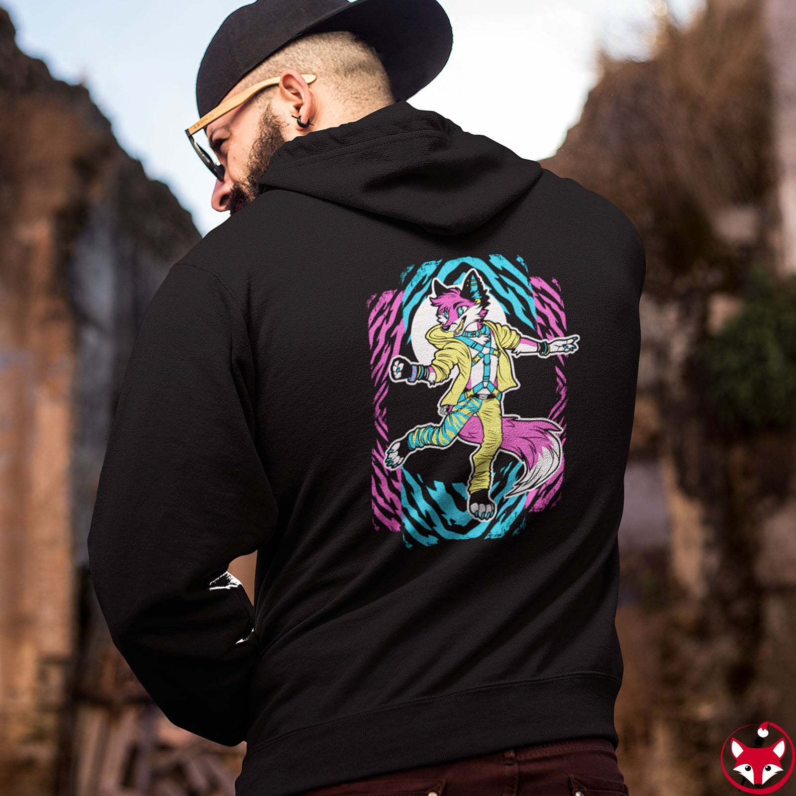 Rave Fox - Hoodie Hoodie Artworktee 
