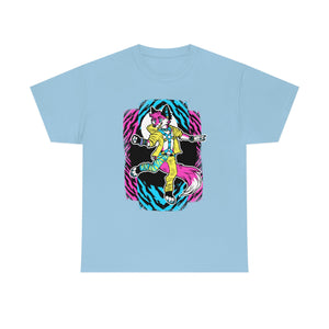 Rave Fox - T-Shirt T-Shirt Artworktee Light Blue S 