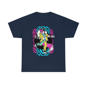 Rave Fox - T-Shirt T-Shirt Artworktee Navy Blue S 