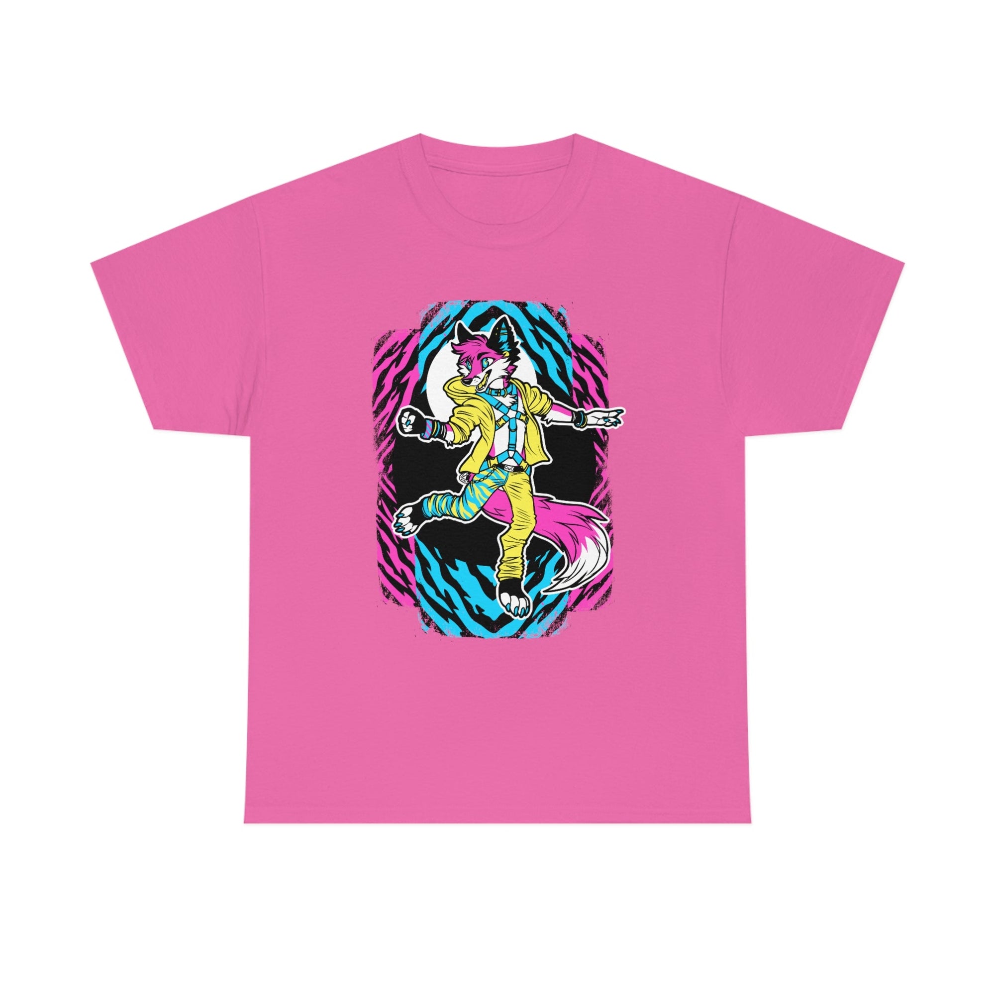 Rave Fox - T-Shirt T-Shirt Artworktee Pink S 