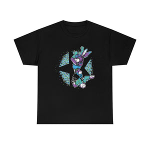 Rave Rabbit - T-Shirt T-Shirt Artworktee Black S 