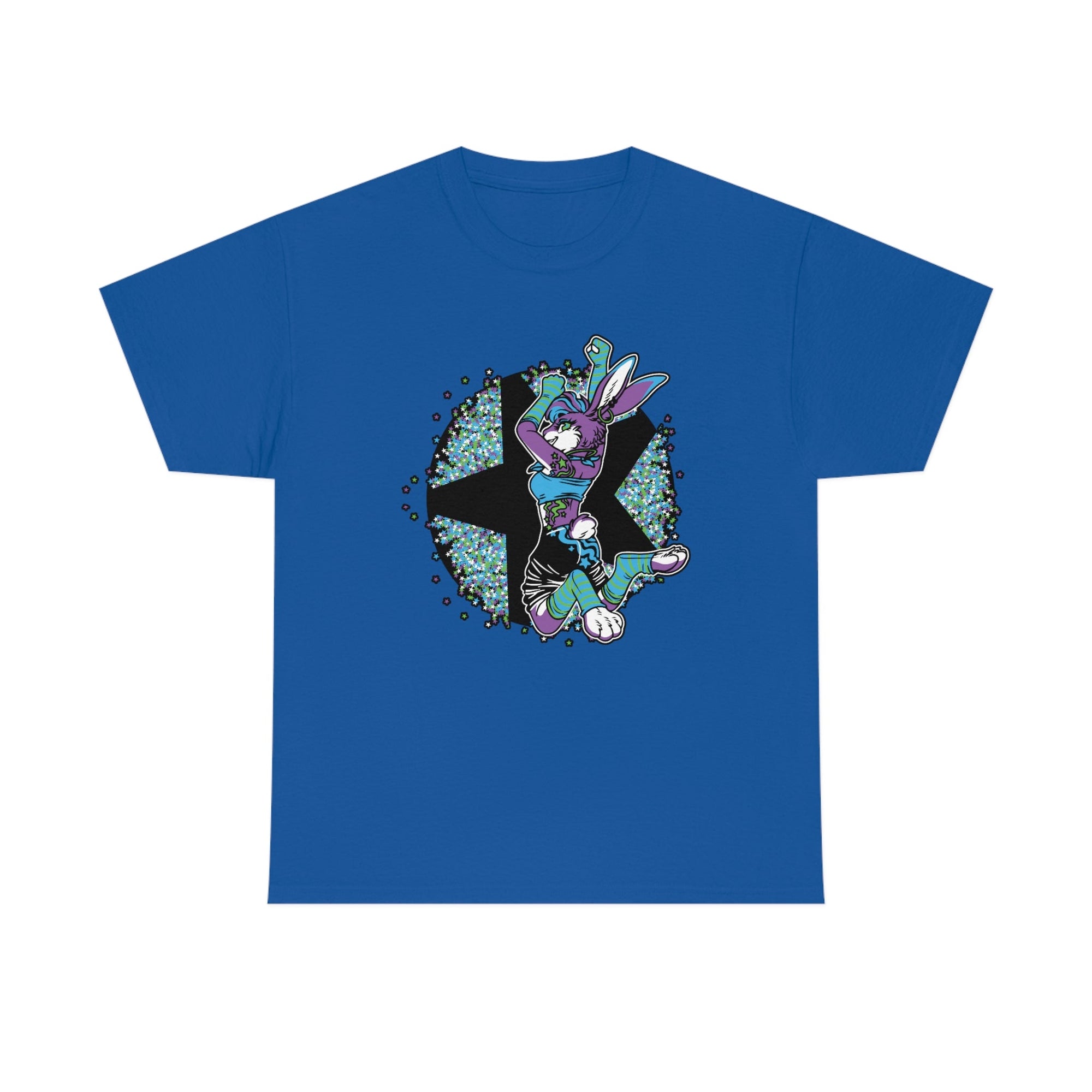 Rave Rabbit - T-Shirt T-Shirt Artworktee Royal Blue S 