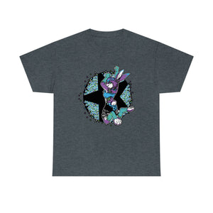 Rave Rabbit - T-Shirt T-Shirt Artworktee Dark Heather S 