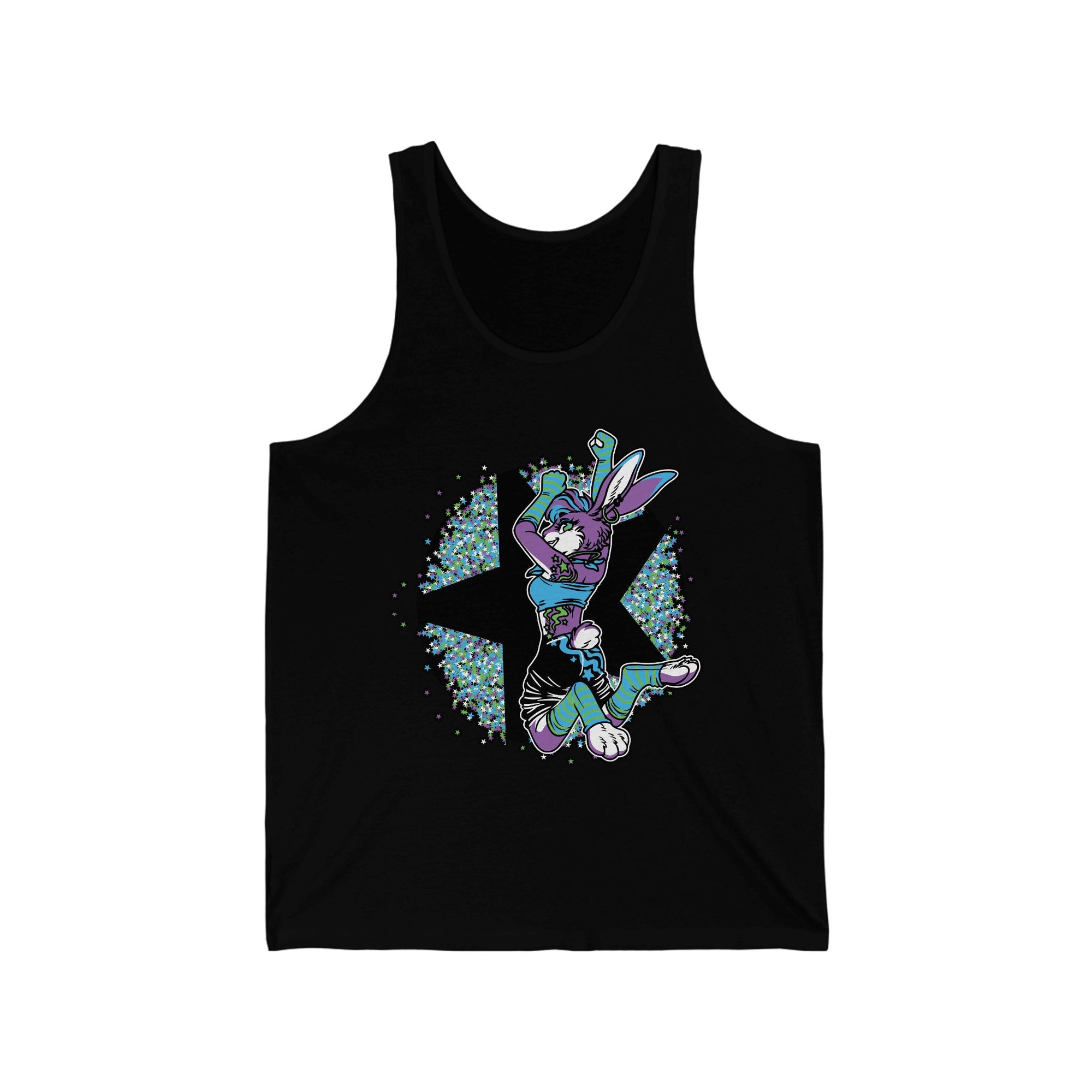 Rave Rabbit - Tank Top Tank Top Artworktee Black XS 