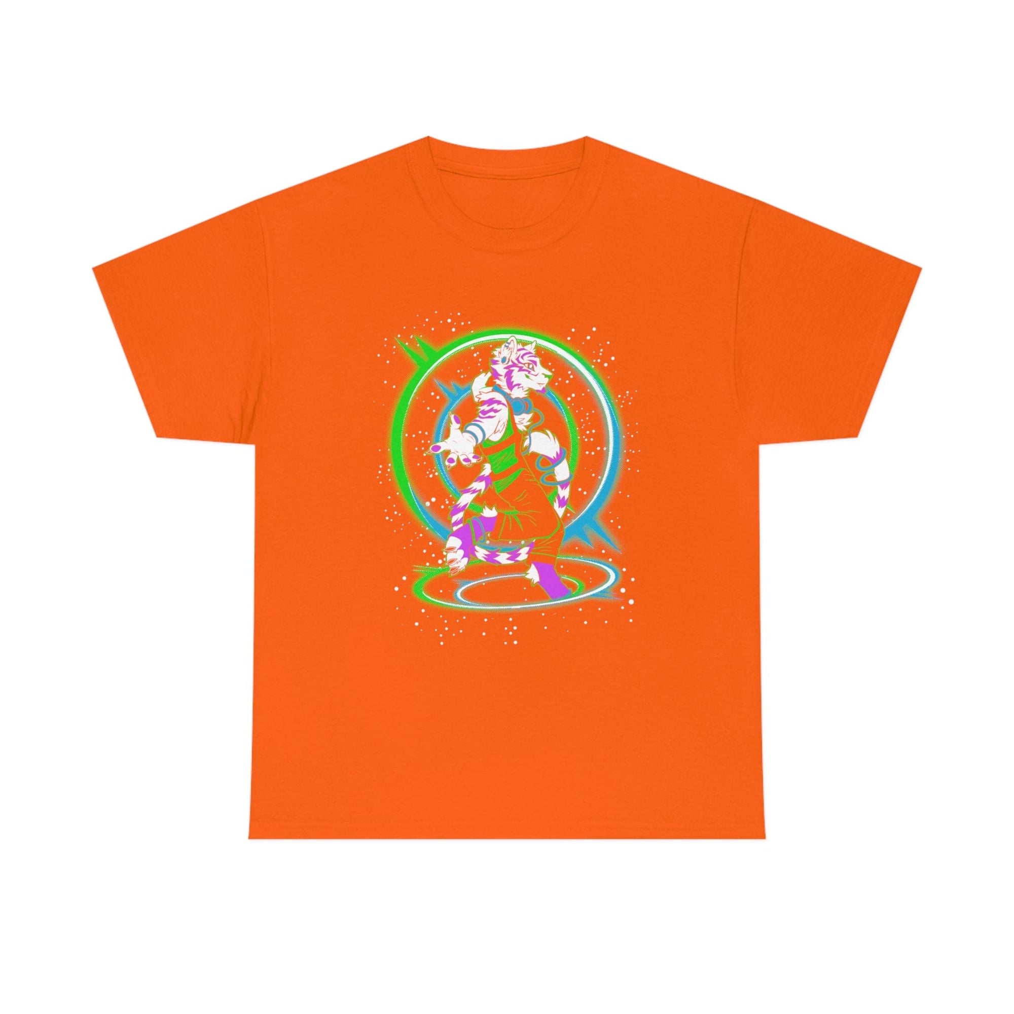 Rave Tiger - T-Shirt T-Shirt Artworktee Orange S 
