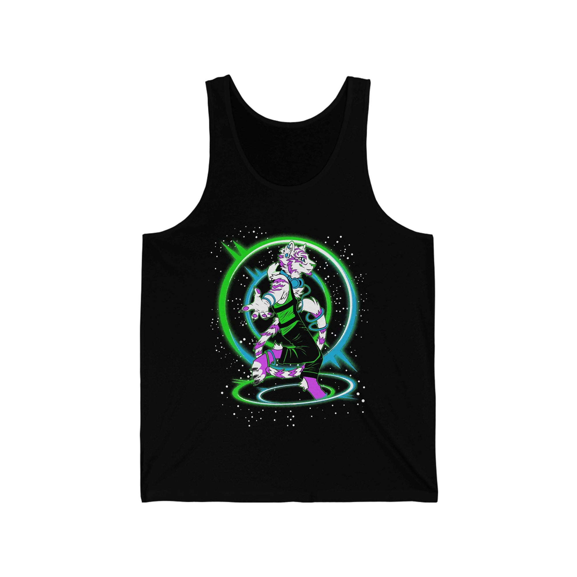 Rave Tiger - Tank Top Tank Top Artworktee Black XS 