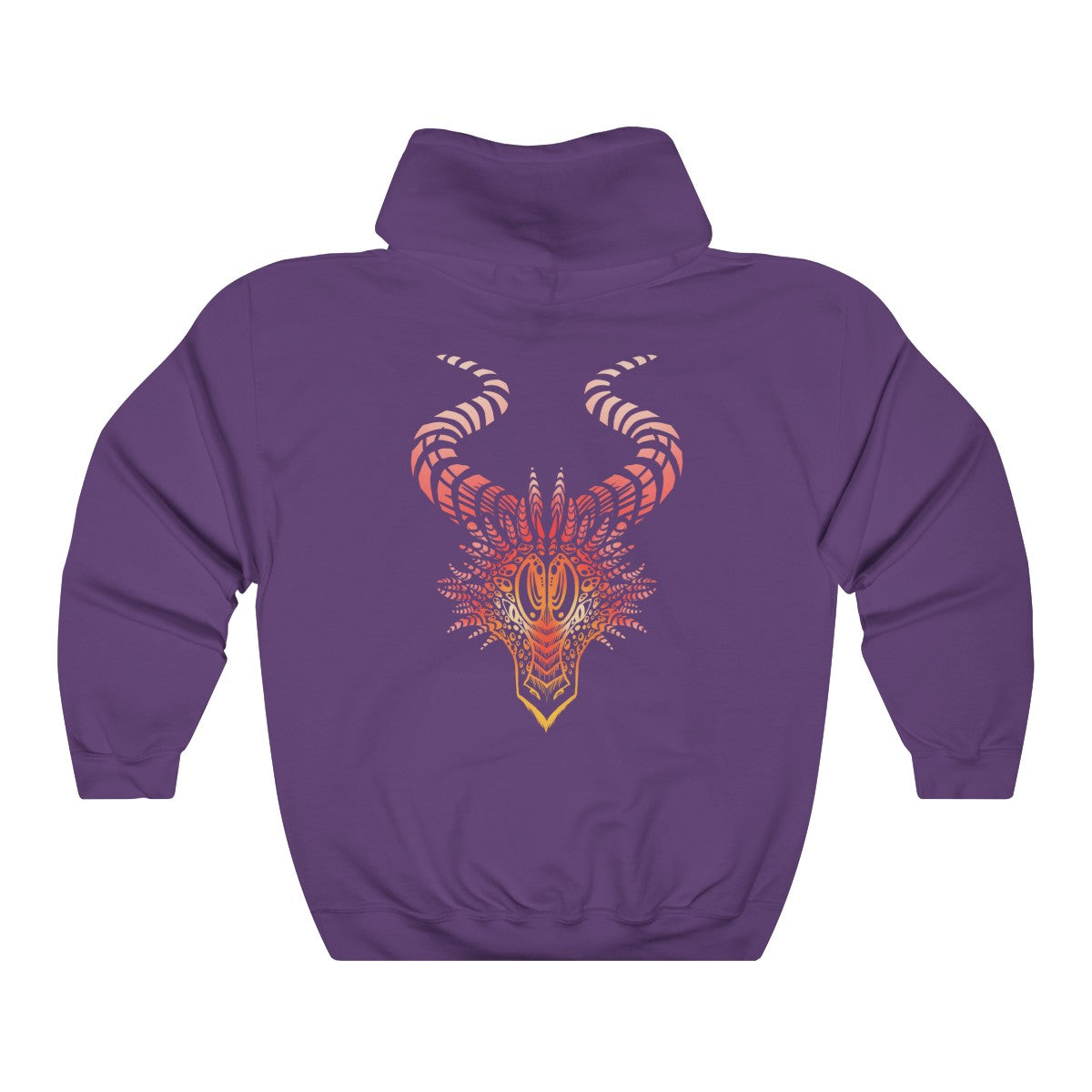 Red Dragon - Hoodie Hoodie Dire Creatures Purple S 