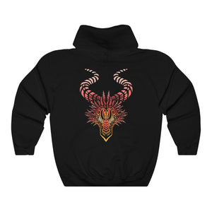 Red Dragon - Hoodie Hoodie Dire Creatures Black S 