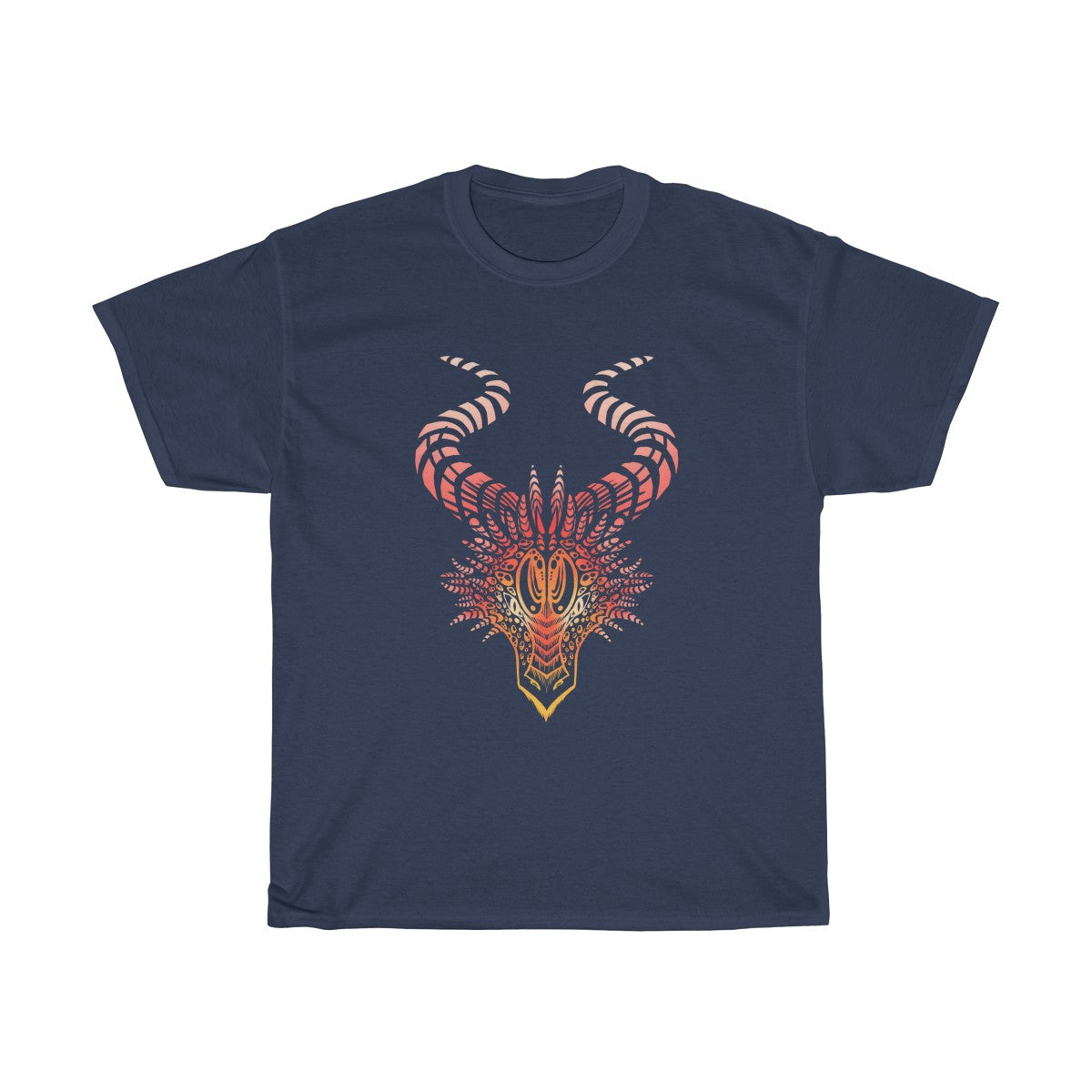 Red Dragon - T-Shirt T-Shirt Dire Creatures Navy Blue S 