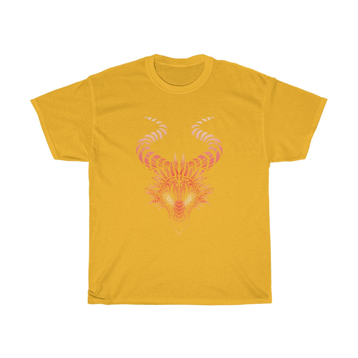 Red Dragon - T-Shirt T-Shirt Dire Creatures Gold S 