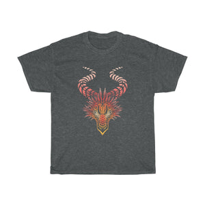 Red Dragon - T-Shirt T-Shirt Dire Creatures Dark Heather S 