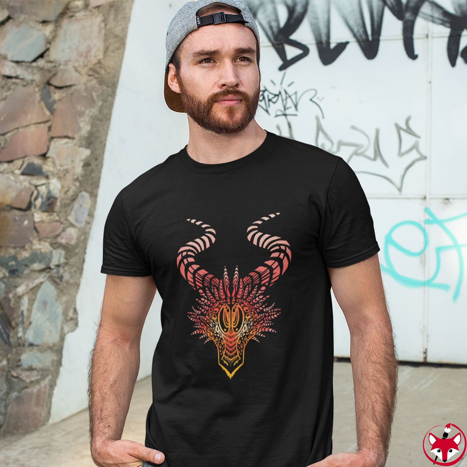 Red Dragon - T-Shirt T-Shirt Dire Creatures 