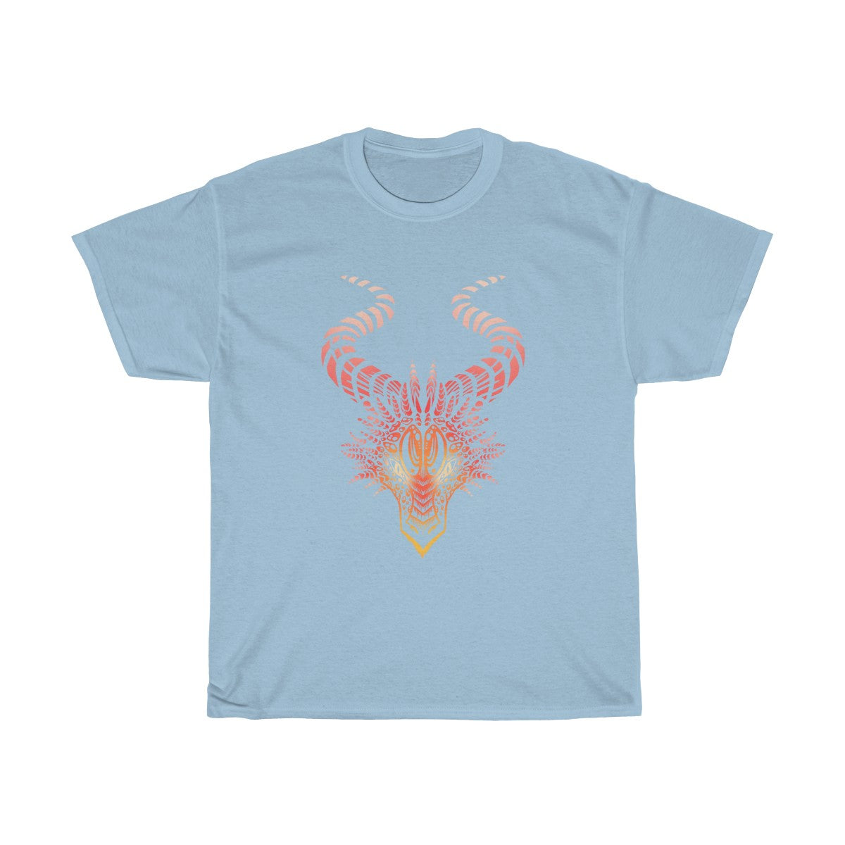 Red Dragon - T-Shirt T-Shirt Dire Creatures Light Blue S 