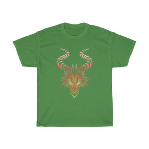 Red Dragon - T-Shirt T-Shirt Dire Creatures Green S 