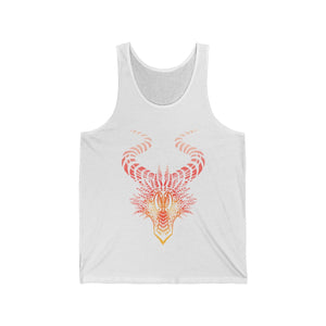 Red Dragon - Tank Top Tank Top Dire Creatures White XS 