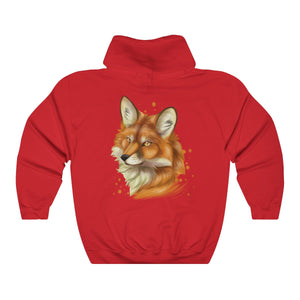 Red Fox - Hoodie Hoodie Dire Creatures Red S 