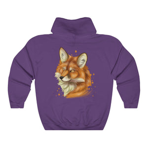 Red Fox - Hoodie Hoodie Dire Creatures Purple S 