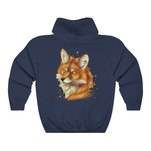 Red Fox - Hoodie Hoodie Dire Creatures Navy Blue S 