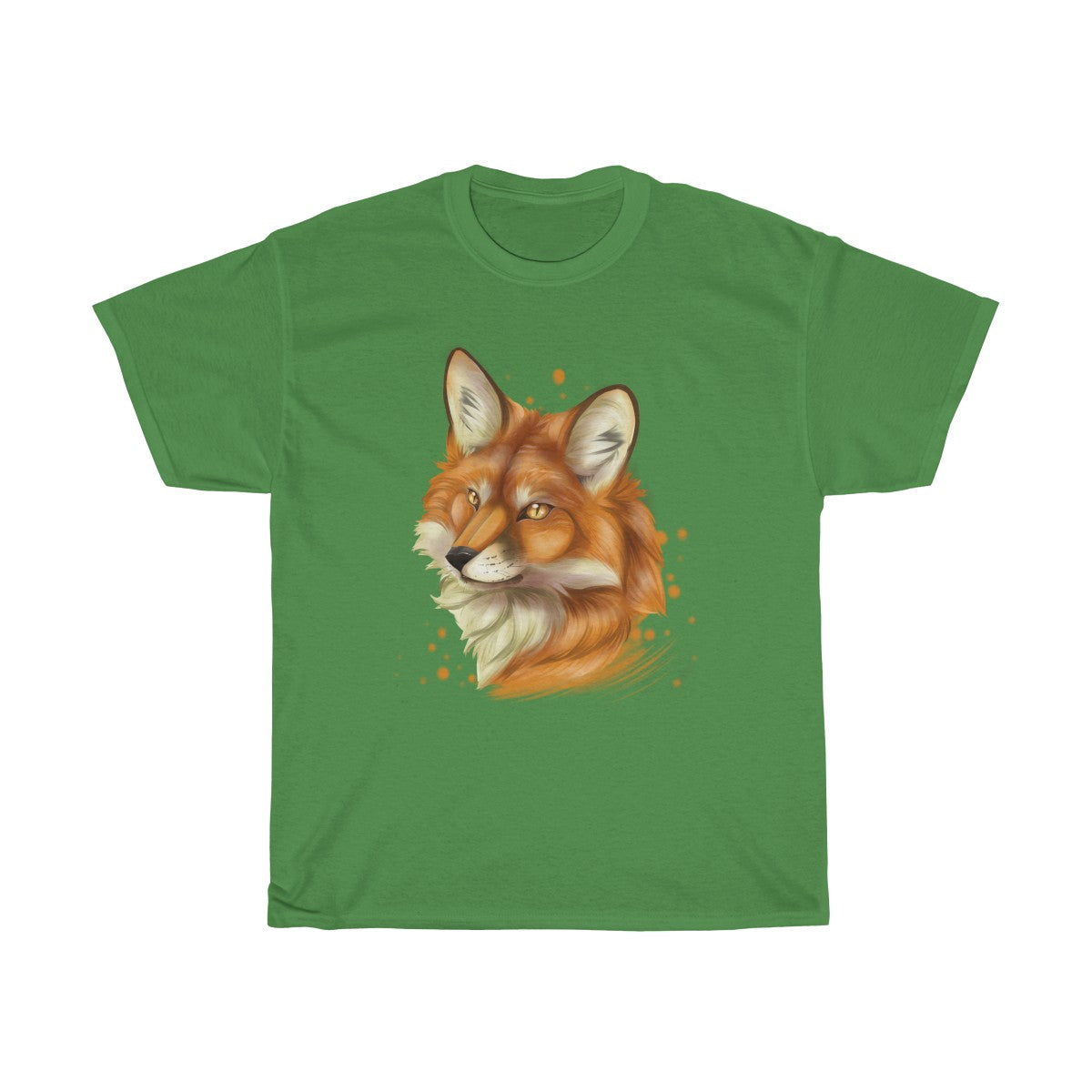 Red Fox - T-Shirt T-Shirt Dire Creatures Green S 