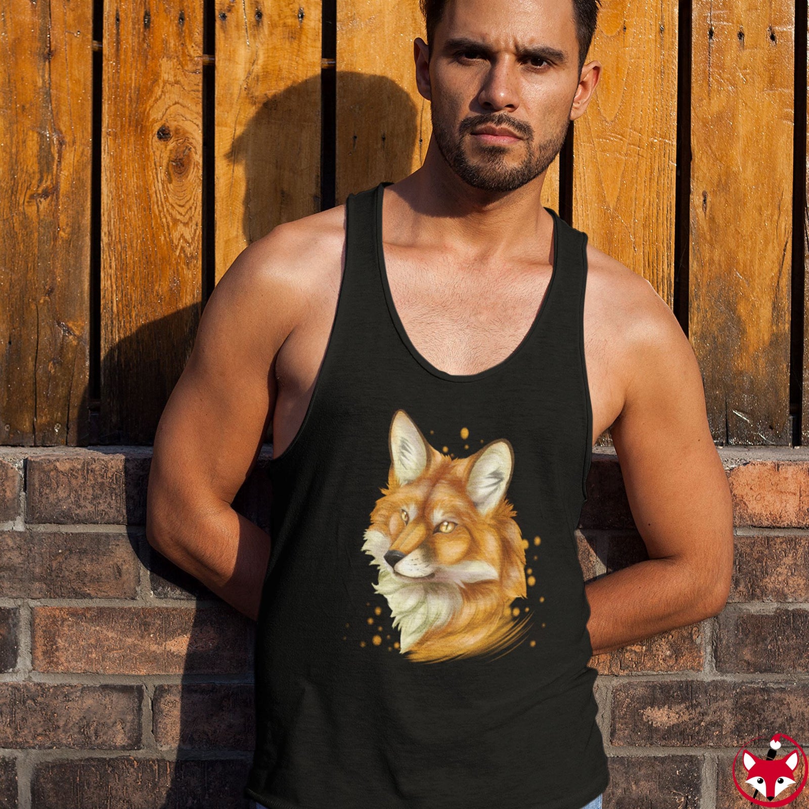 Red Fox - Tank Top Tank Top Dire Creatures 