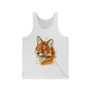 Red Fox - Tank Top Tank Top Dire Creatures White XS 