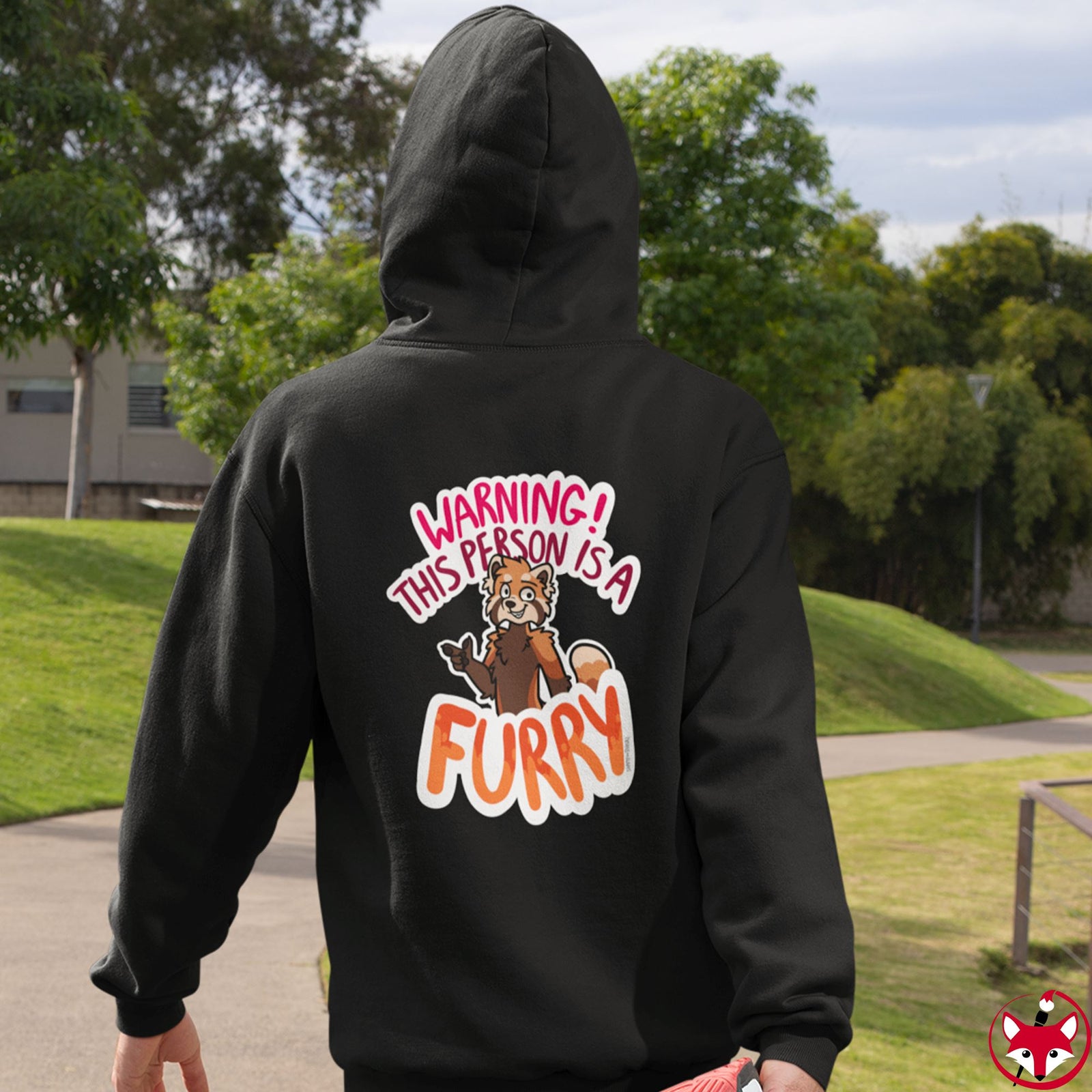 Red Panda - Hoodie Hoodie Sammy The Tanuki 