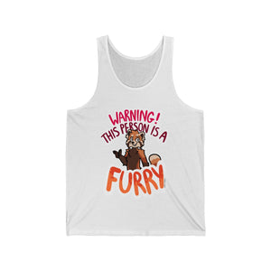 Red Panda - Tank Top Tank Top Sammy The Tanuki White XS 