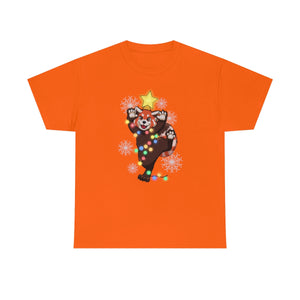 Red Panda Christmas - T-Shirt T-Shirt Artworktee Orange S 