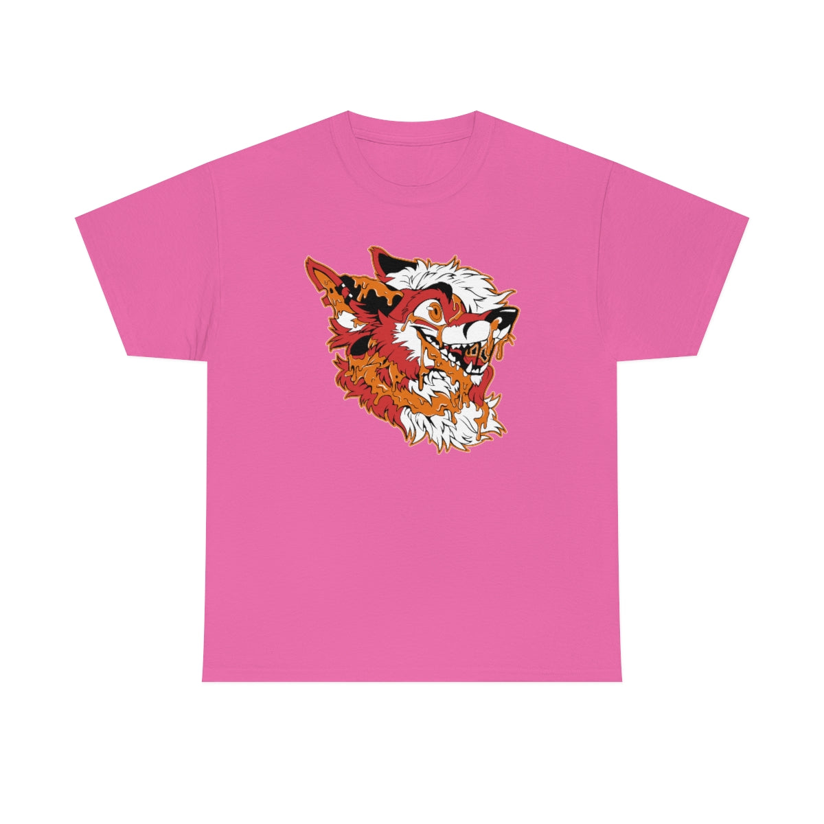 Red and Orange - T-Shirt T-Shirt Artworktee Pink S 