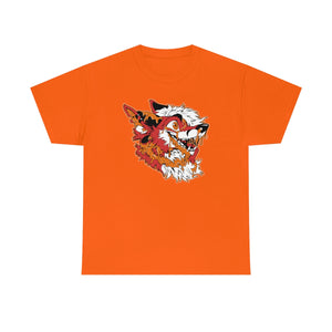 Red and Orange - T-Shirt T-Shirt Artworktee Orange S 