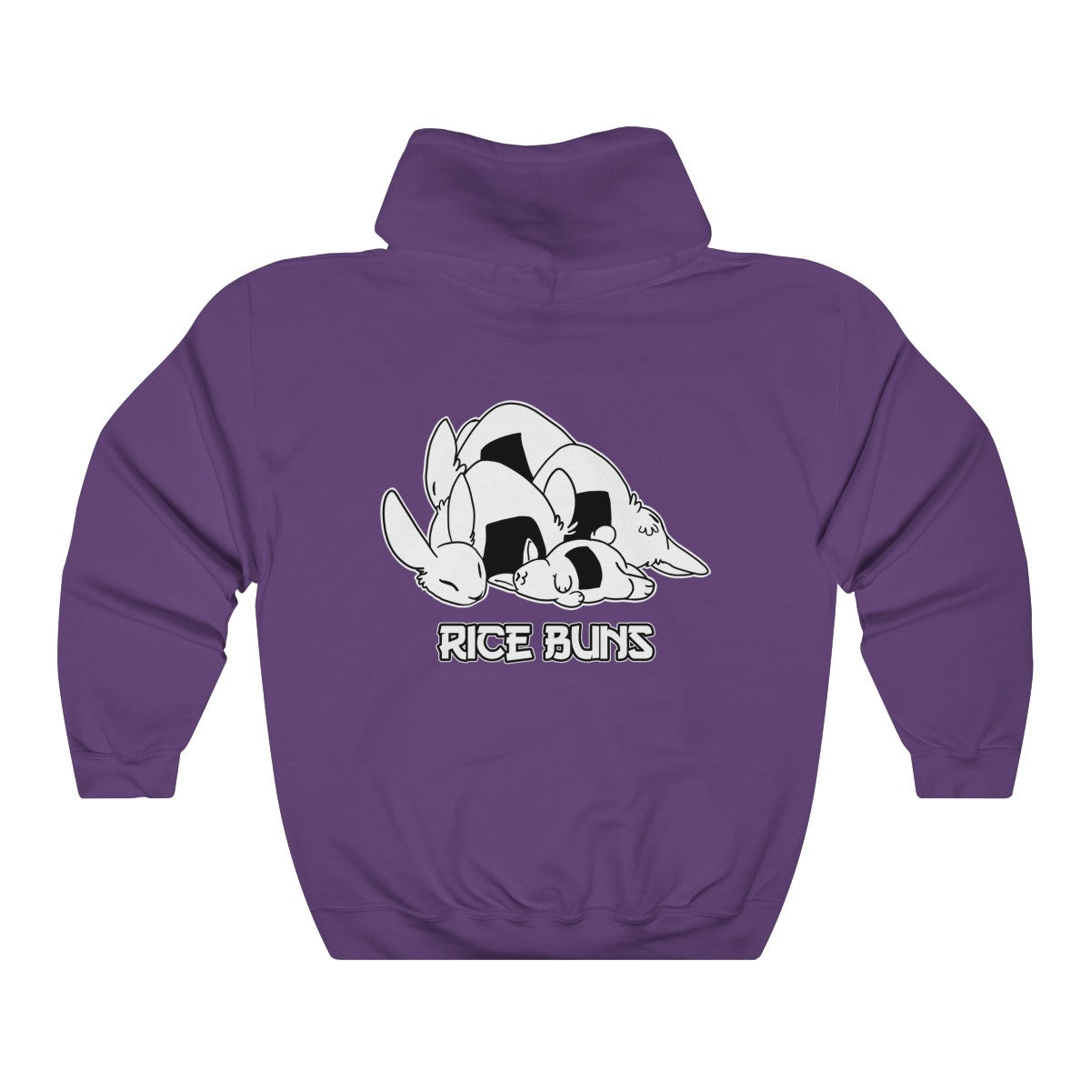 Rice Buns - Hoodie Hoodie Crunchy Crowe Purple S 